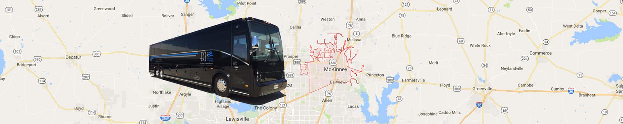 McKinney, Texas Charter Bus Rentals